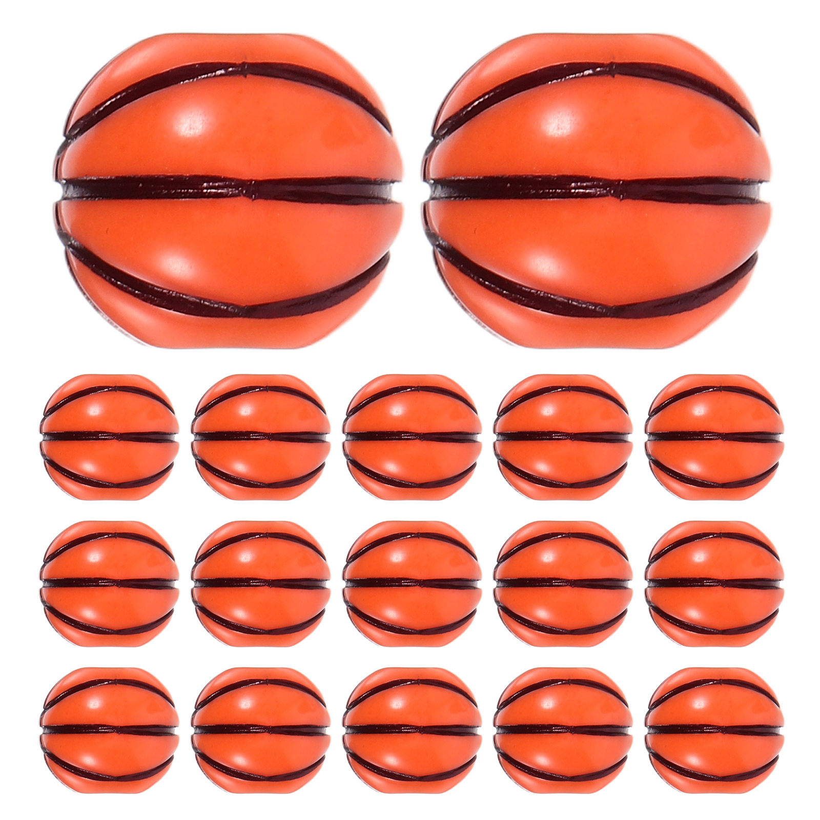 Coordinates Bracelet - 100 Stück Basketball-Perlen, DIY-Acryl-Sportarmband zum Basteln,