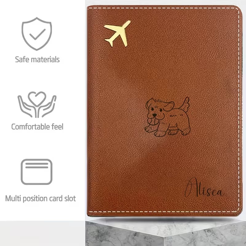 Individuelle Reisepasshülle mi – Pet Portrait Custom Bewertung und Preis