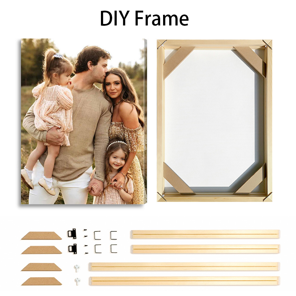 1 personalisiertes Fotodruckbi – Engraved Wood Frame Bewertung und Preis